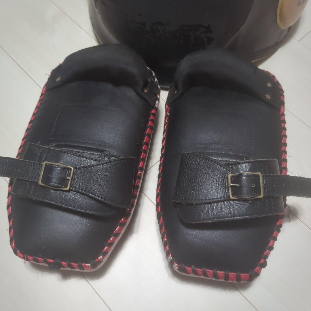 ボクシング　パンチングミット　キック　ボディプロテクター　セット