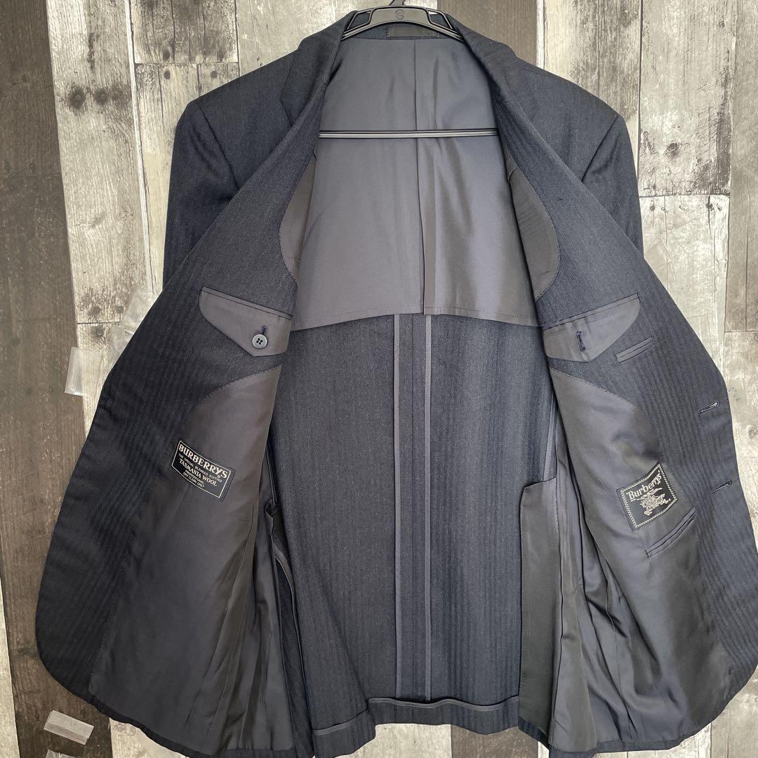バーバリー　Burberry　スーツセットアップ　L　ネイビー　ウール バーバリー Burberry スーツセットアップ L ネイビー ウール