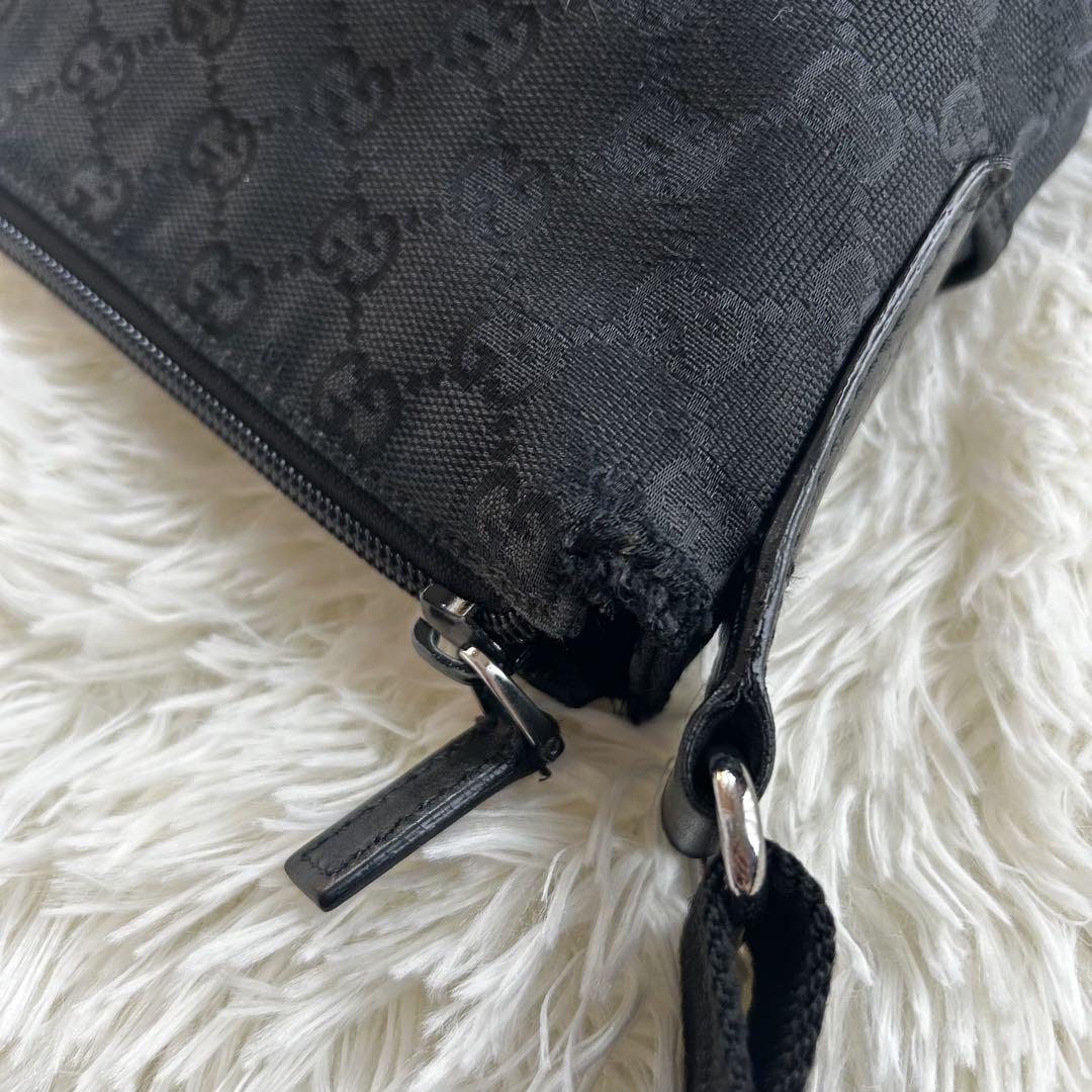 GUCCI グッチ ショルダーバック 斜め掛け gg柄 総柄 画像13