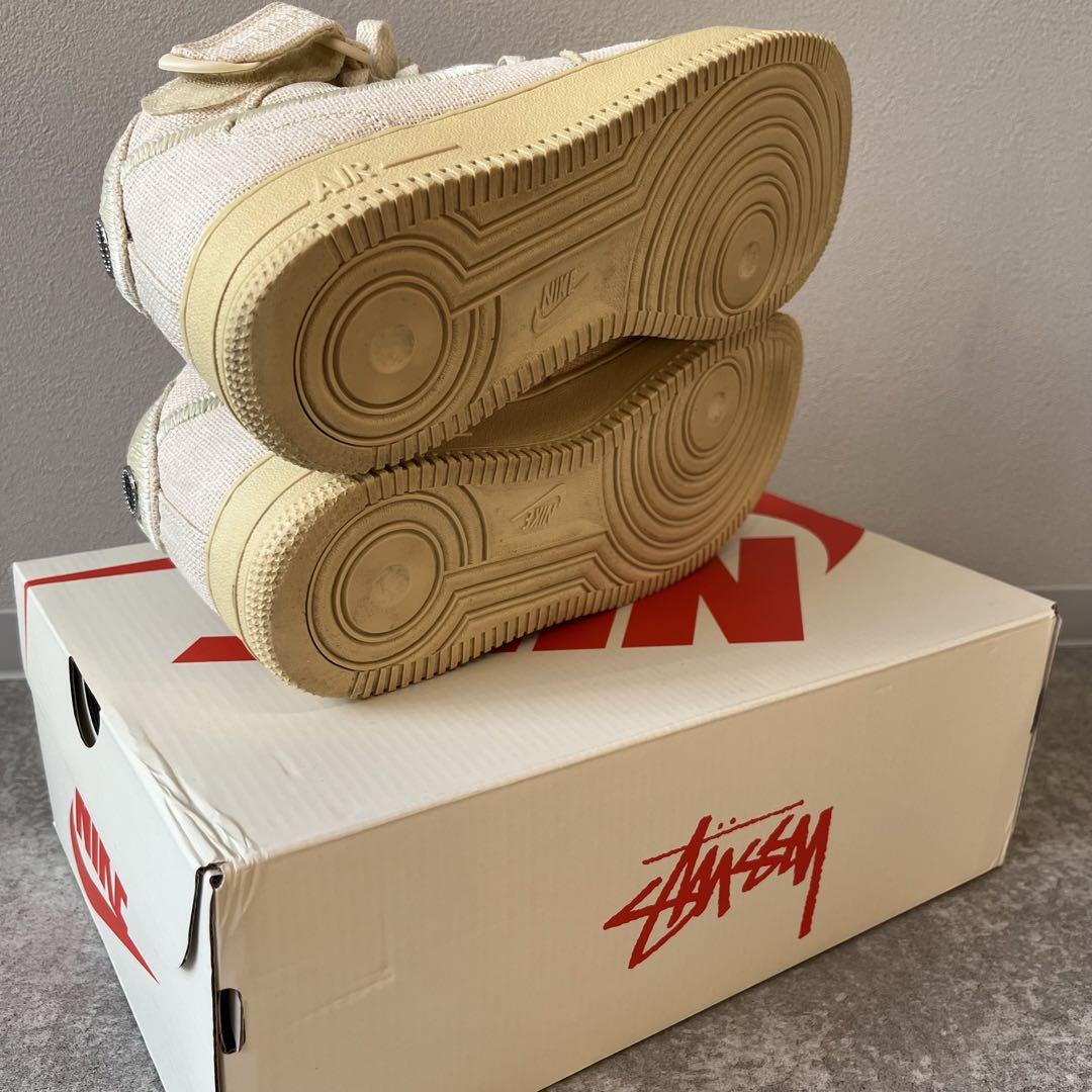 靴 AIR FORCE 1 07 MID SP STUSSY NIKE Fossil