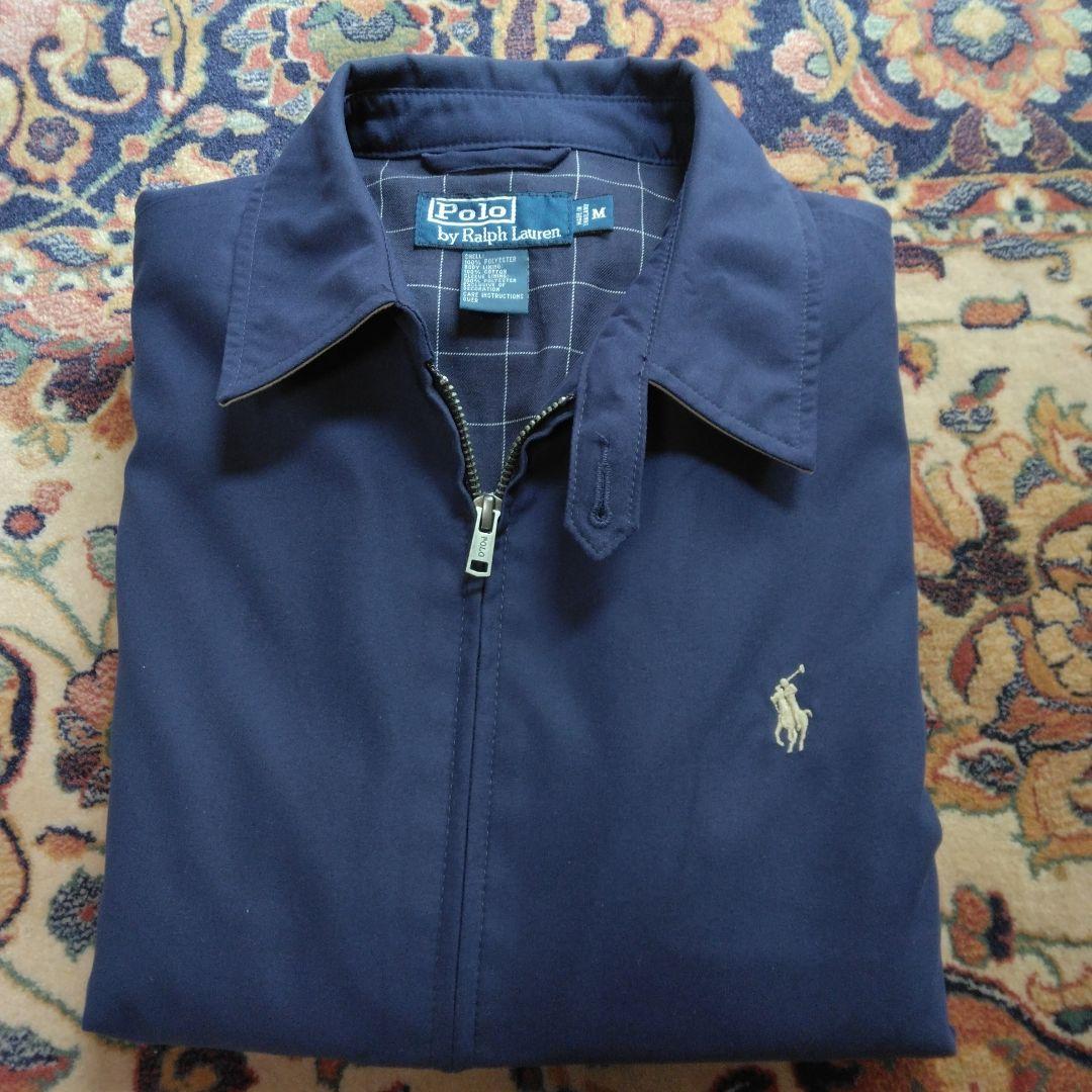 美品 Polo by Ralph Lauren ネイビーブルー色 ブルゾン M