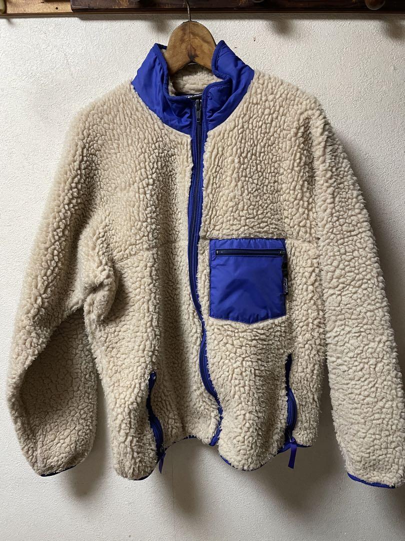 パタゴニア レトロパイルカーディガン 1989年 USA製 ナチュラル