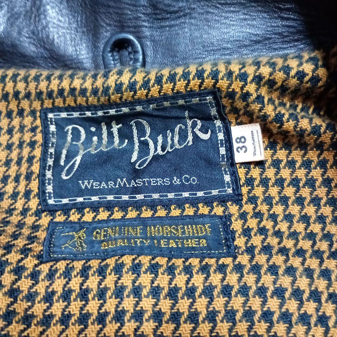 【値下げ】Bilt Buck ライダースジャケット ホースハイド