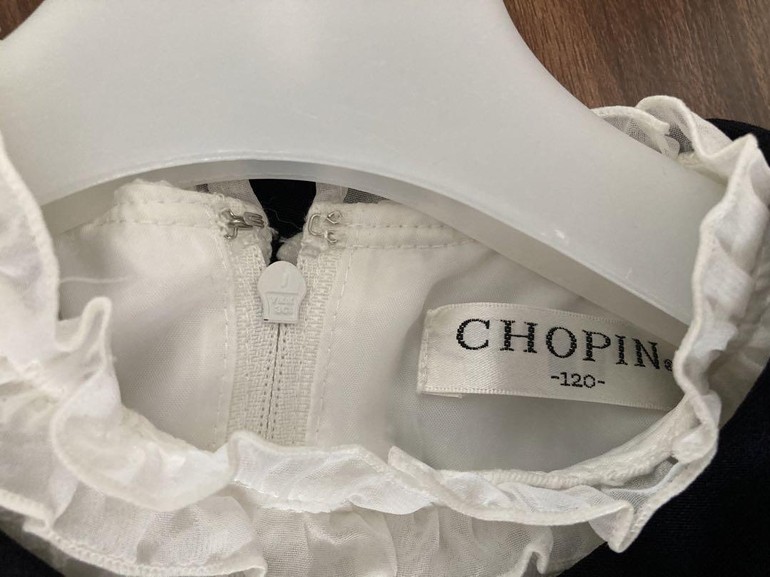 CHOPIN  ショパン　ドレス　120  女の子　入学式　美品