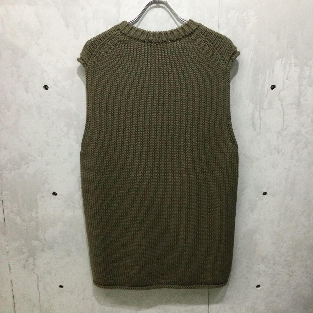 デッドストック!!新品】J.Crew コットンニットベスト 格安即決 70.0