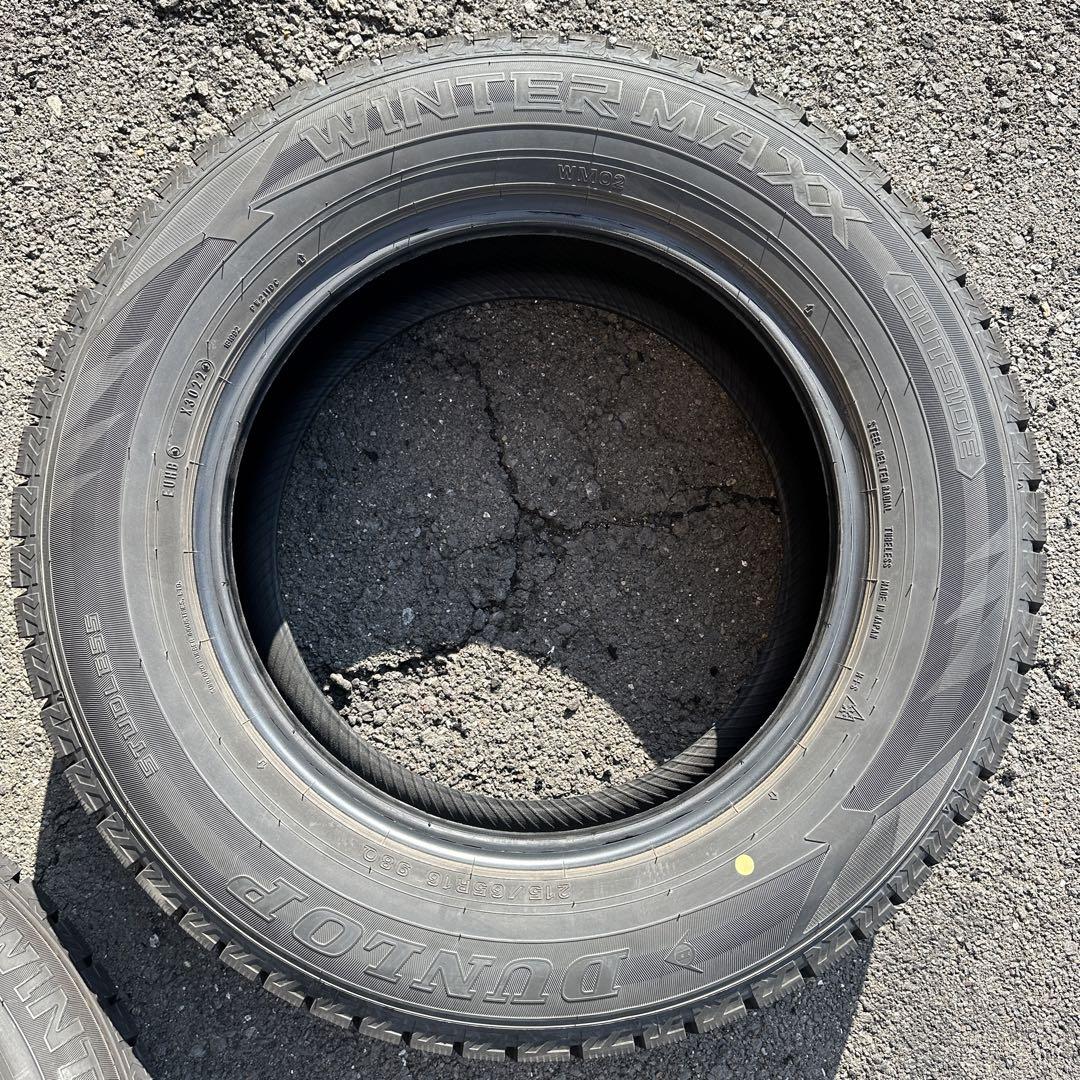 215/65R16 ダンロップ　WINTER MAXX