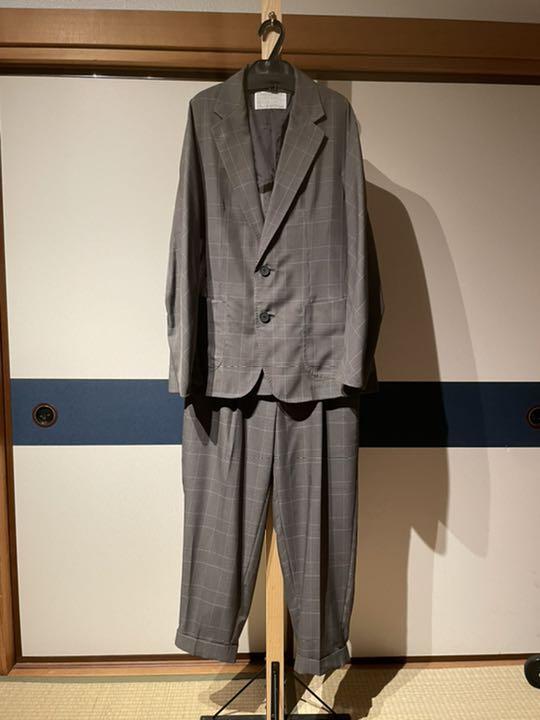 COLUR kolor カラー 21AW ダブルレイヤードウールセットアップ