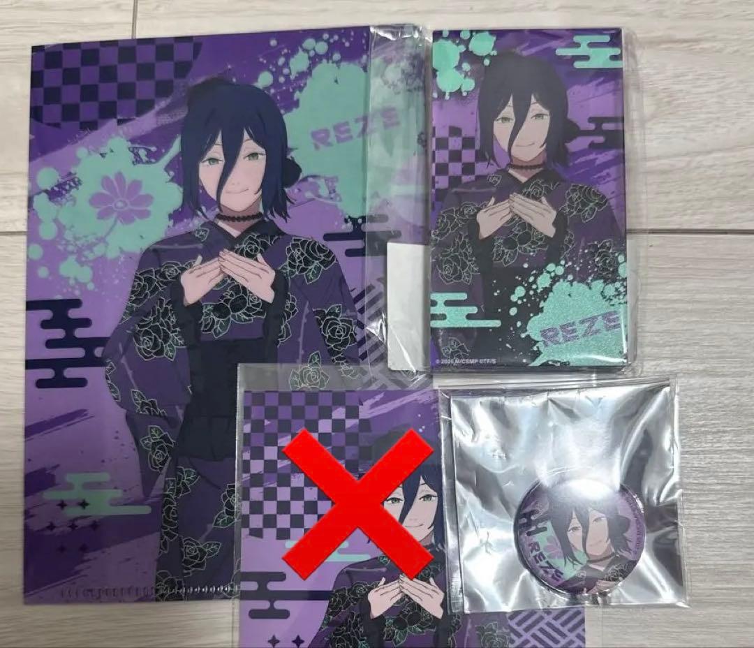 チェンソーマン 秋祭り レゼ アクリルブロックセット