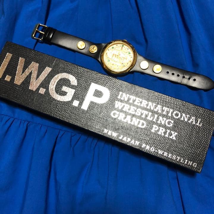 かわいい新作 IWGP 腕時計 チャンピオンベルト kids-nurie.com