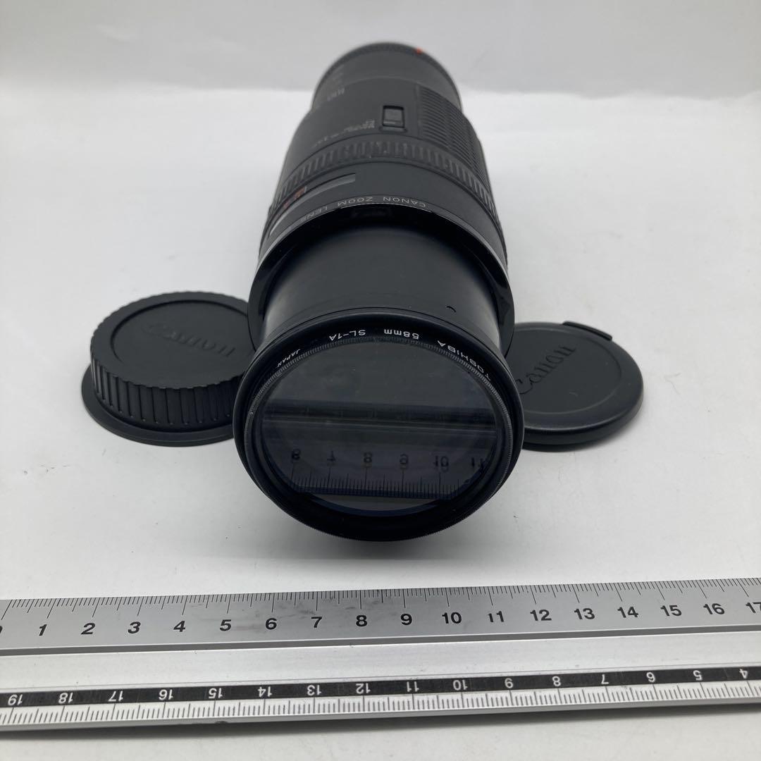 Canon 100-300mm ズームレンズ 58mm