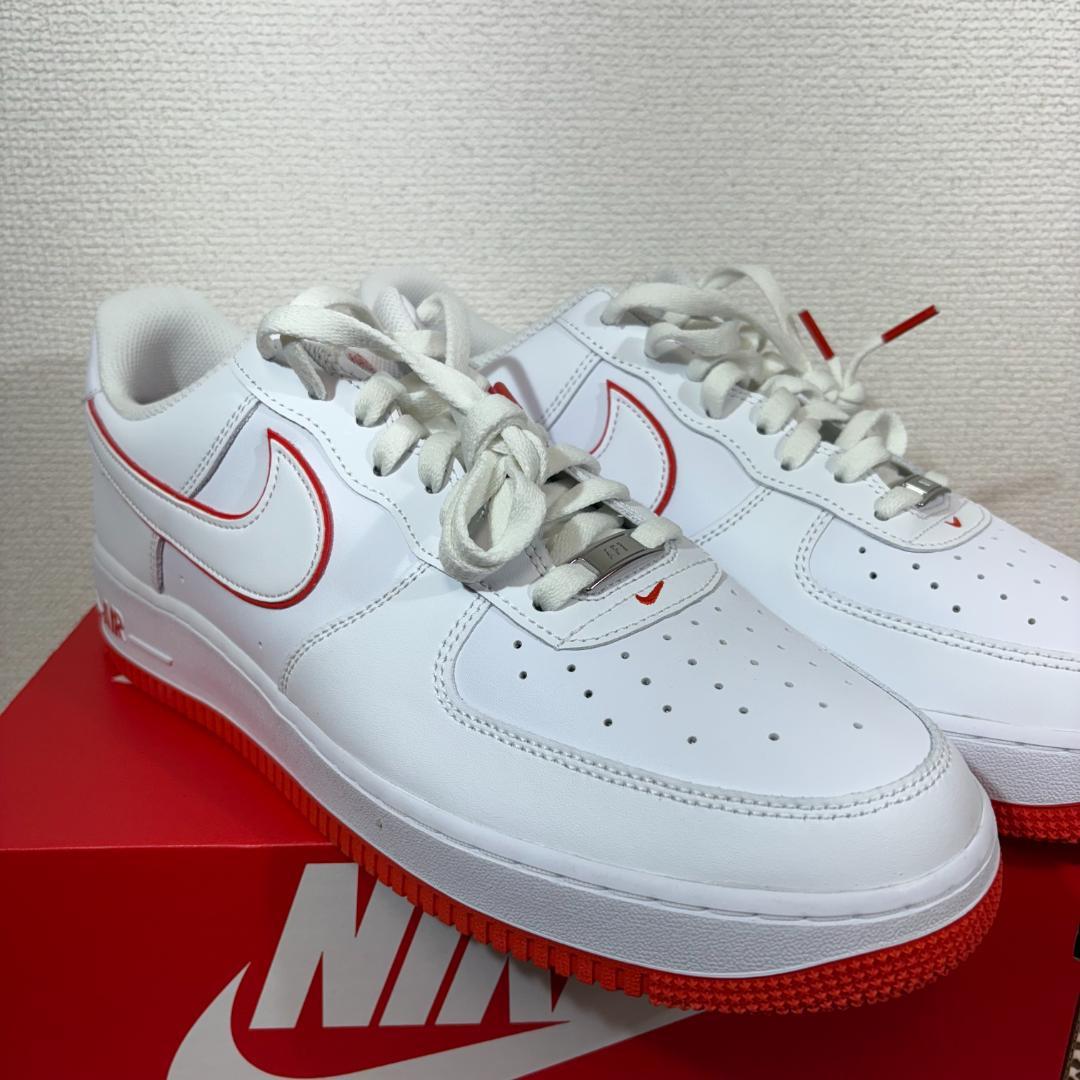 29.5cm NIKE AIR FORCE 1 '07 橙DV0788-102 - メルカリ