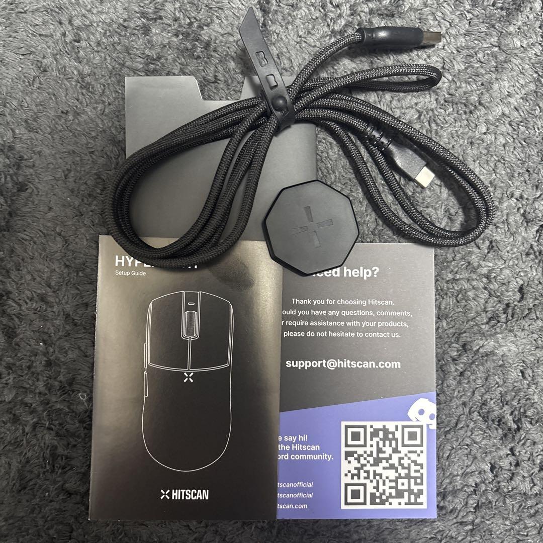 HitScan HyperLight Black 凡庸型マウスソールセット HitScan HyperLight Black 凡庸型マウスソールセット - メルカリ