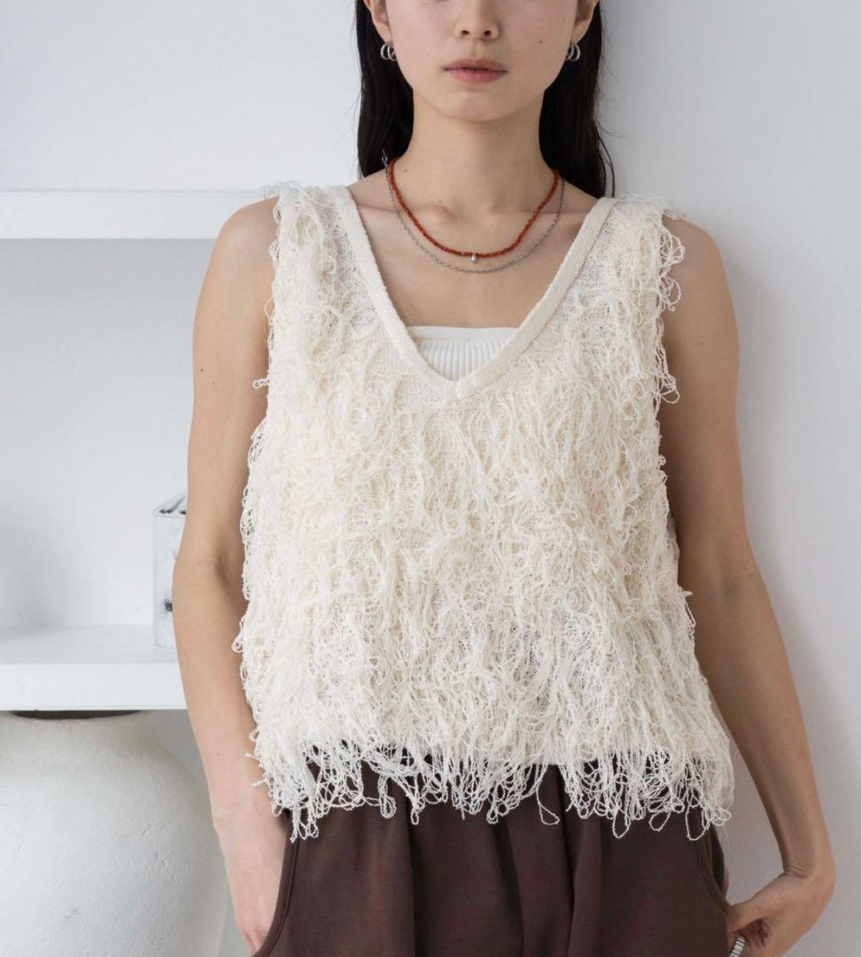 JEANASIS｜ループフリンジヤーンNS | Rakuten Fashion(楽天