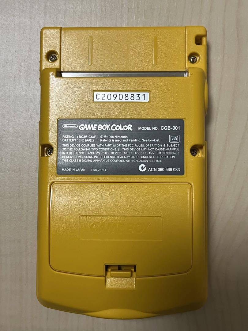 ゲームボーイカラー　本体　美品