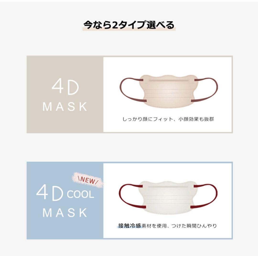 シシベラ　 CICIBELLA 　4Dマスク プリーツタイプ　60枚3色セット３
