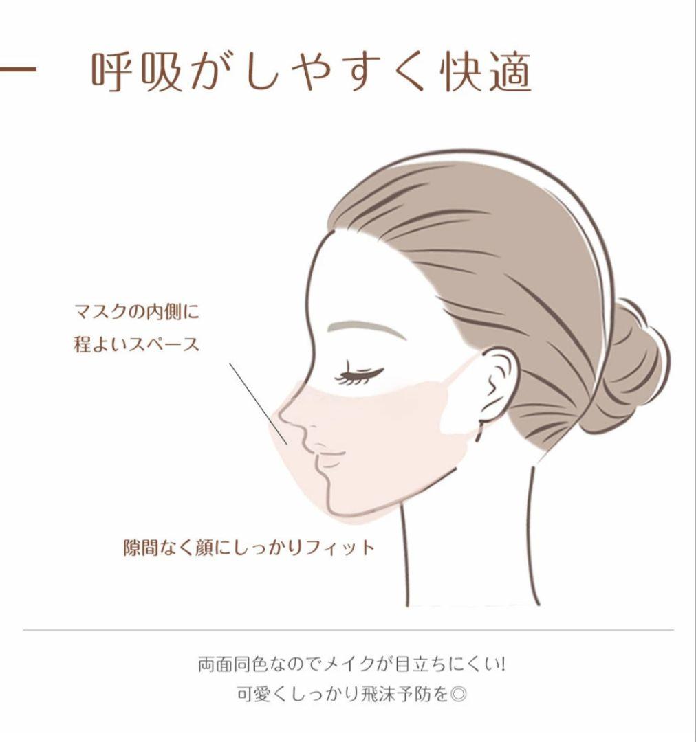 シシベラ　 CICIBELLA 　4Dマスク プリーツタイプ　60枚3色セット３