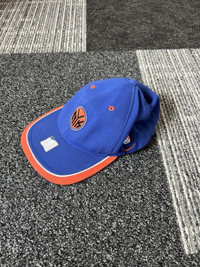 90s NIKE New York Knicks キャップ　nba フリーサイズ