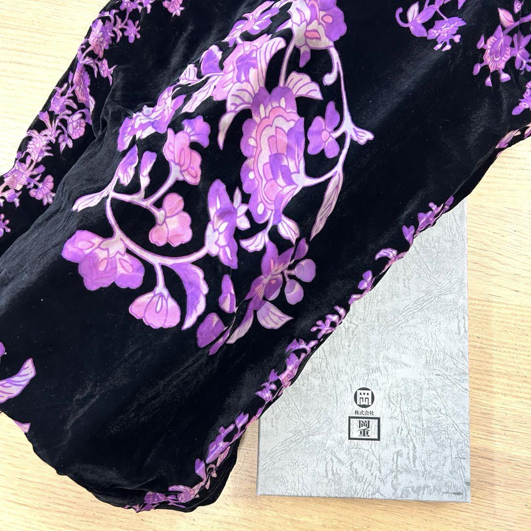 京都・岡重　OKAJIMA silkショール 京都・岡重 OKAJIMA☆silkショール 未使用 タグ付き - メルカリ
