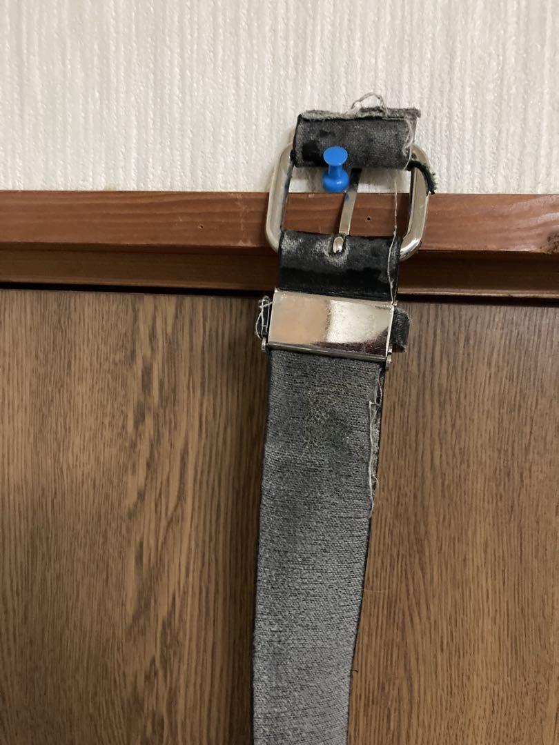 ビンテージ　スタッズベルト　パンク　ロック　ブラック　黒