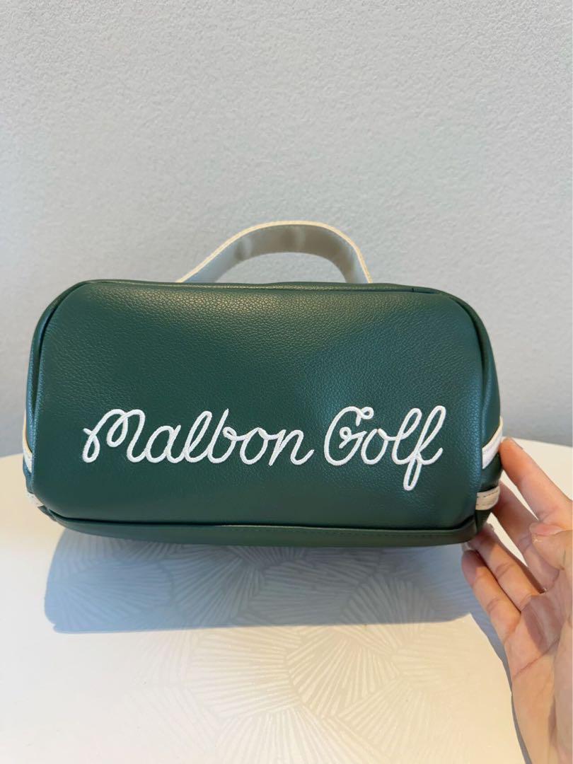 新品マルボンMALBONゴルフハンドバッグ　·ポーチ　ボールケース1点のみ