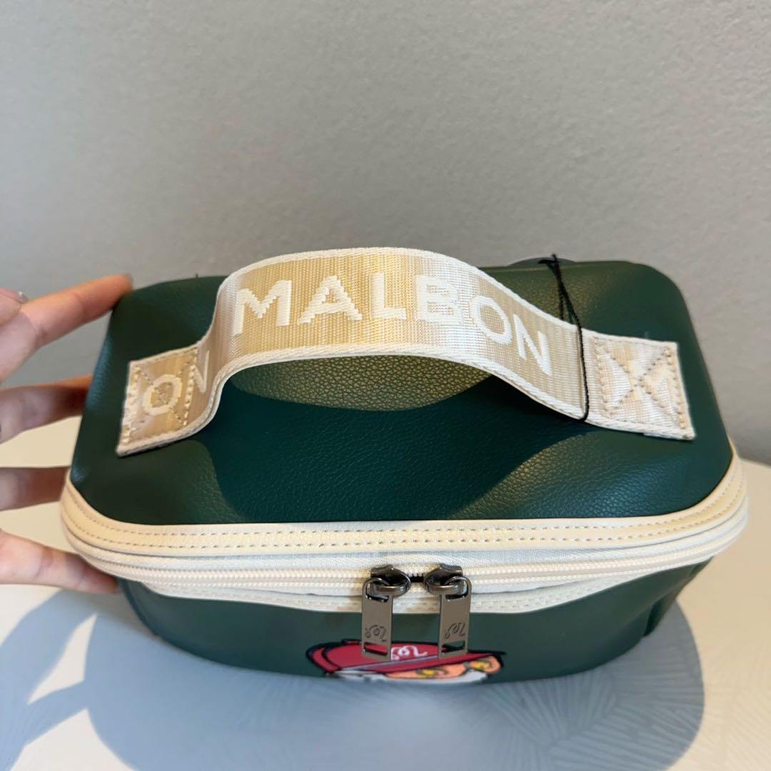 新品マルボンMALBONゴルフハンドバッグ　·ポーチ　ボールケース1点のみ
