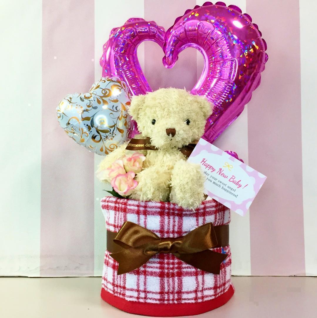 出産祝いに大人気！ラルフローレン豪華おむつケーキ ぬいぐるみ