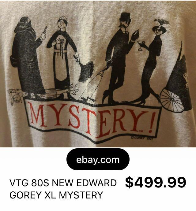ビンテージ 80s 90s EDWARD GOREY レア ヴィンテージ