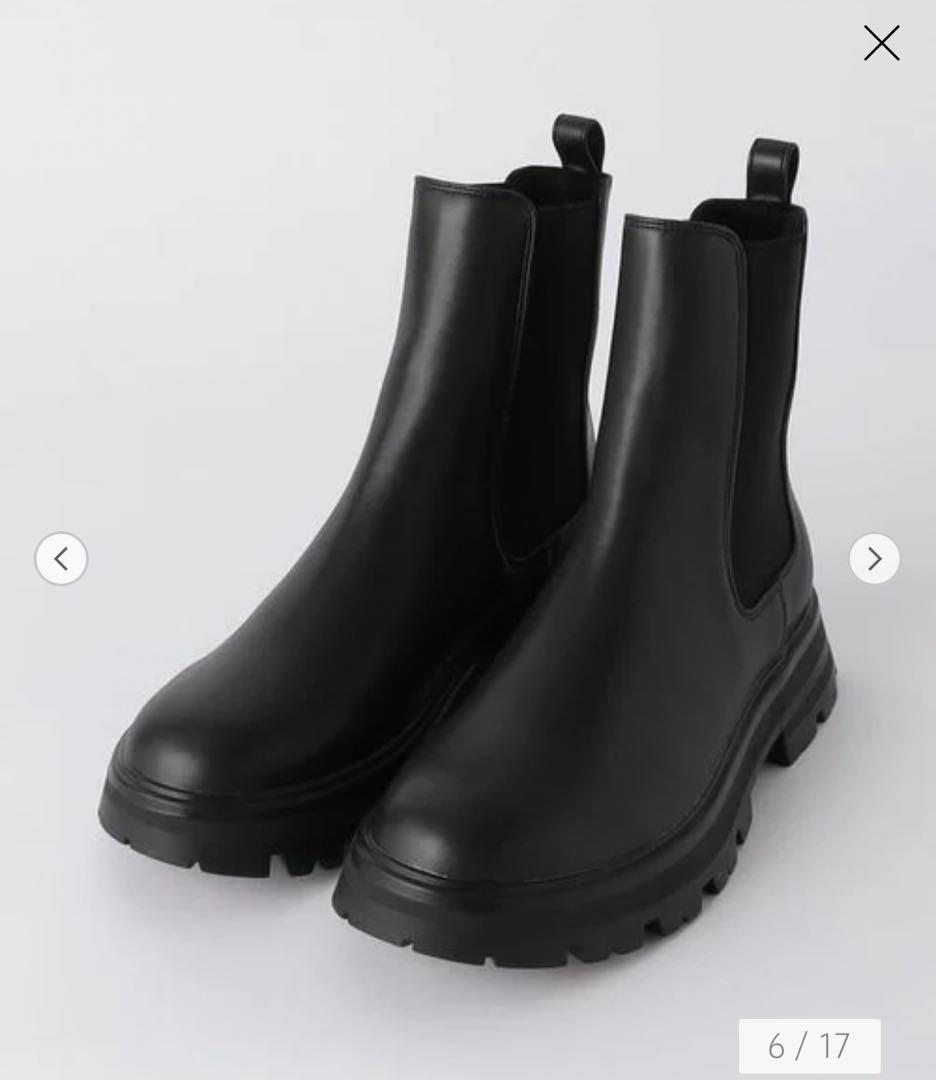 サイドゴアブーツ ―晴雨兼用―