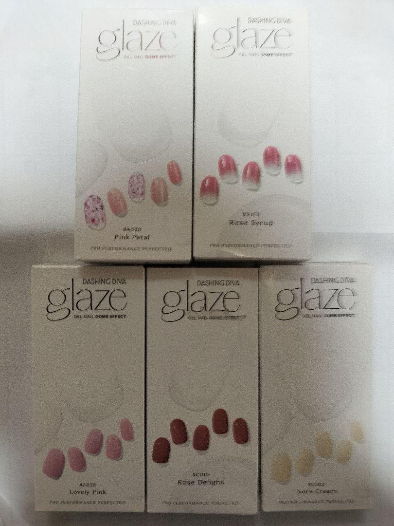 Dashing Diva glaze ジェルネイル 5色セット