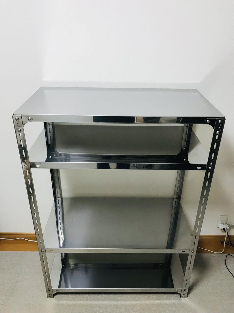 TRUSCO ステンレス製 4段ラック SUS304
