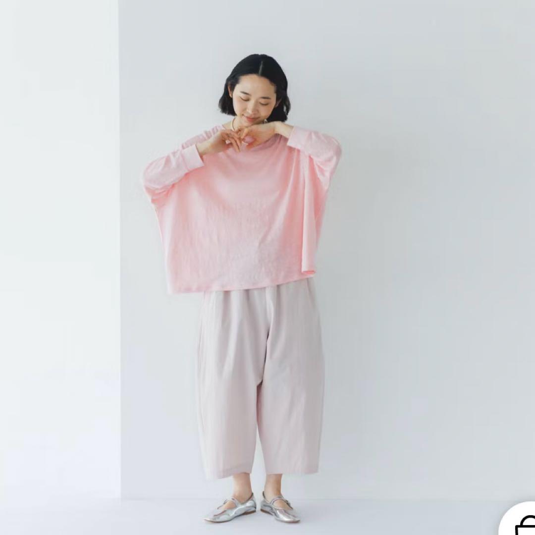 「私らしく、ピンクをまとう」揺れるリネンのプルオーバー / 髙橋美賀さんコラボ