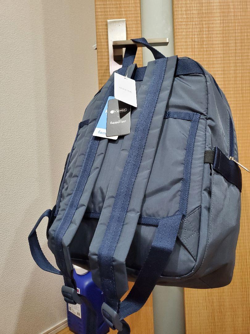レスポートサックファミリアチェック リュックバッグ