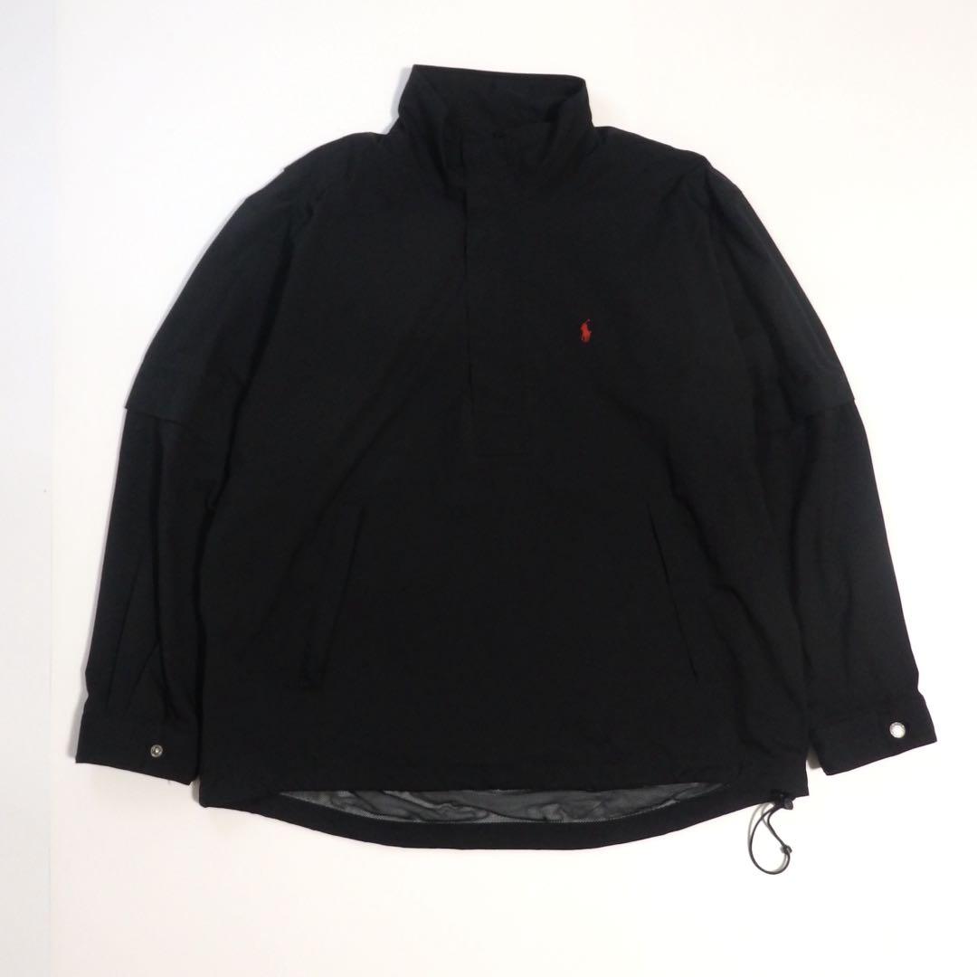 【未使用】00s ポロゴルフ ハーフジッププルオーバージャケット L 2way