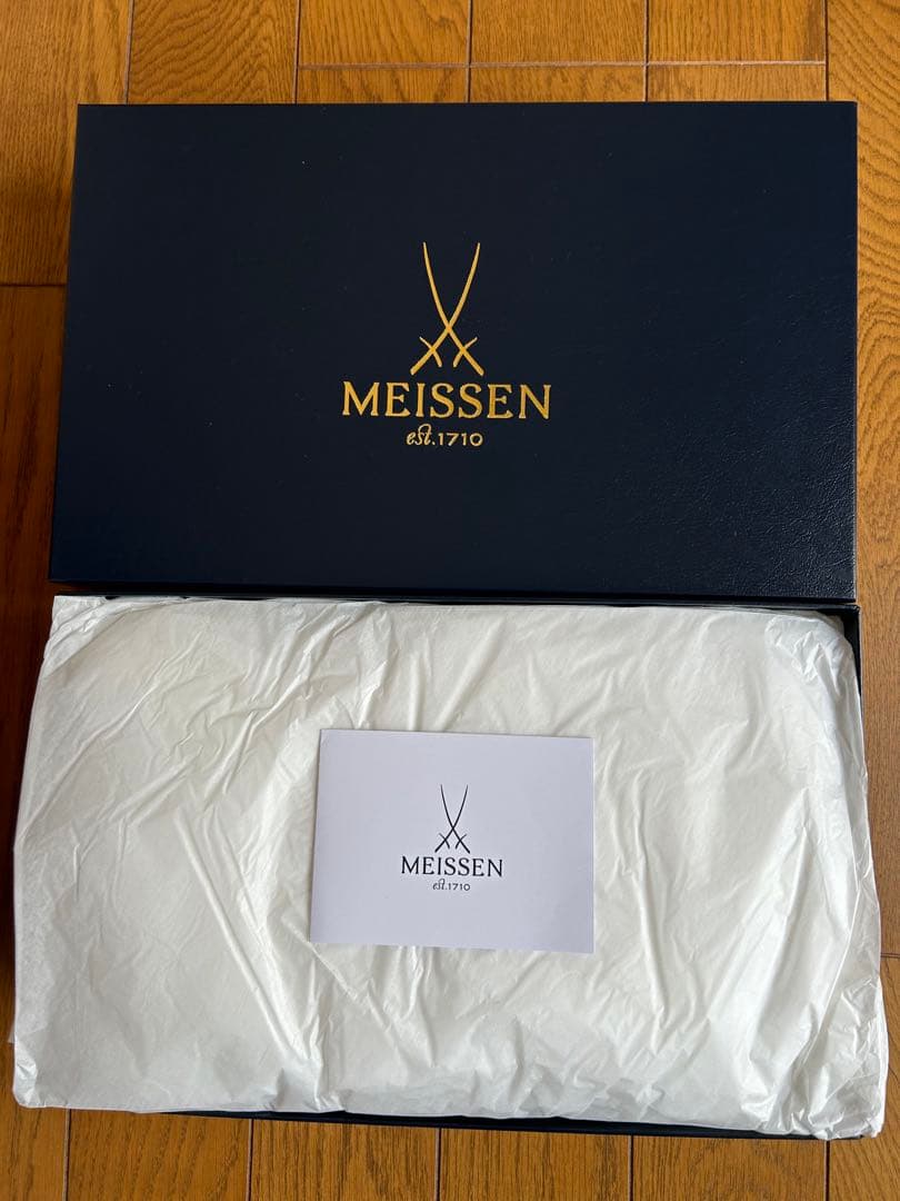 未使用✨マイセン✨ロイヤルブロッサムC&Sエスニックリーフディッシュ6