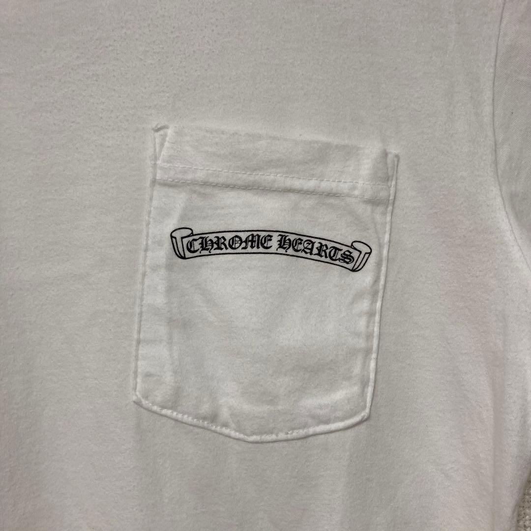【美品】CHROME HEARTS クロムハーツ　Tシャツ アーチロゴ USA