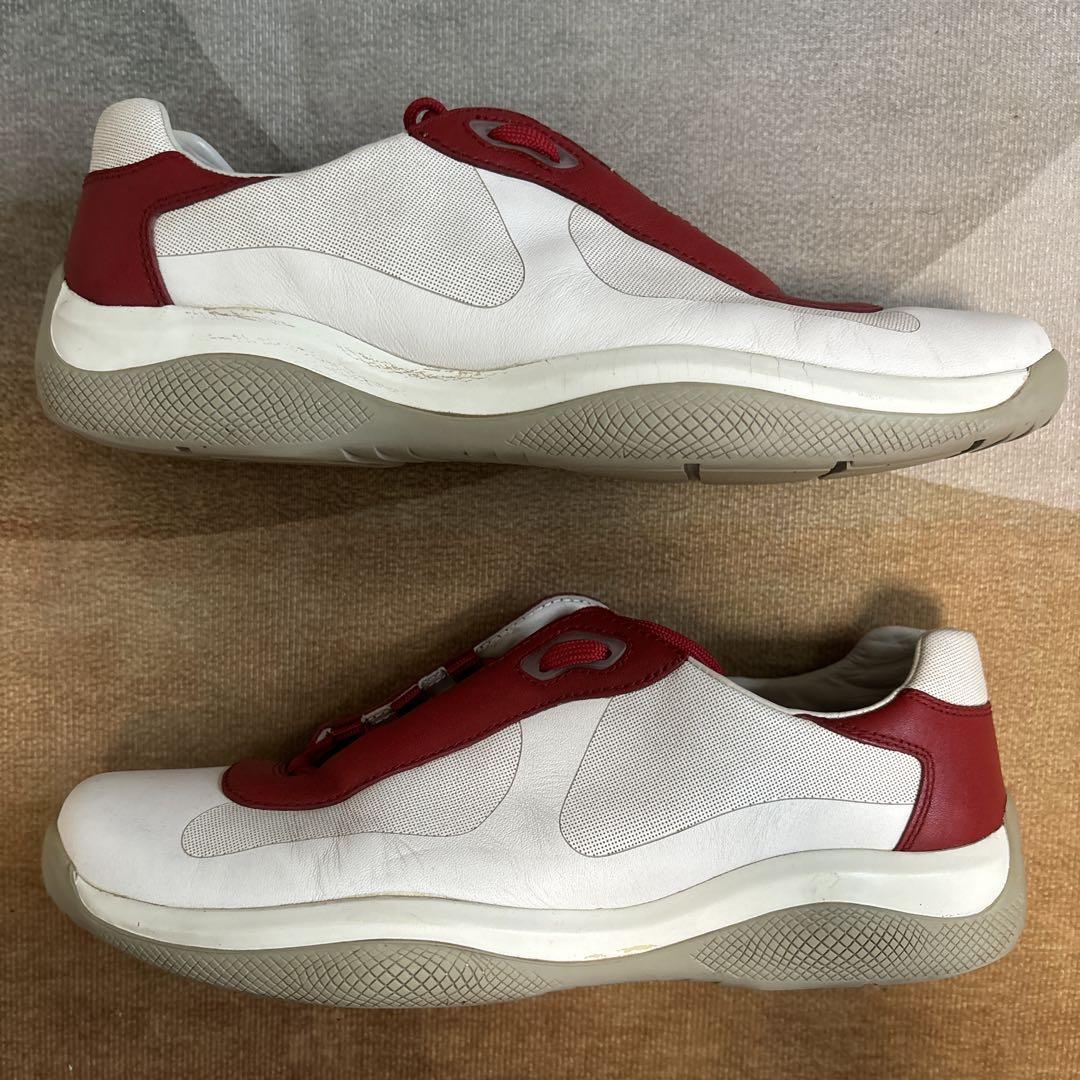 【美品】PRADA SPORT America's Cup アメリカズカップ 秋の着こなしに似合うプラダの黒、GORE-TEX搭載アディダス