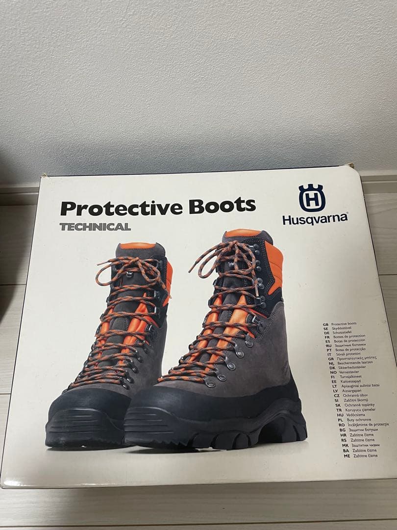 Husqvarna Protective Boots テクニカル 安全靴27.5cm Husqvarna