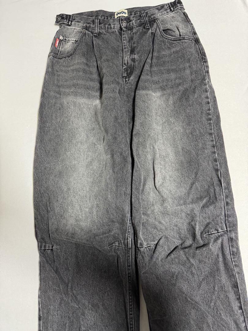 King Logo Buggy Denim Pants – YZ