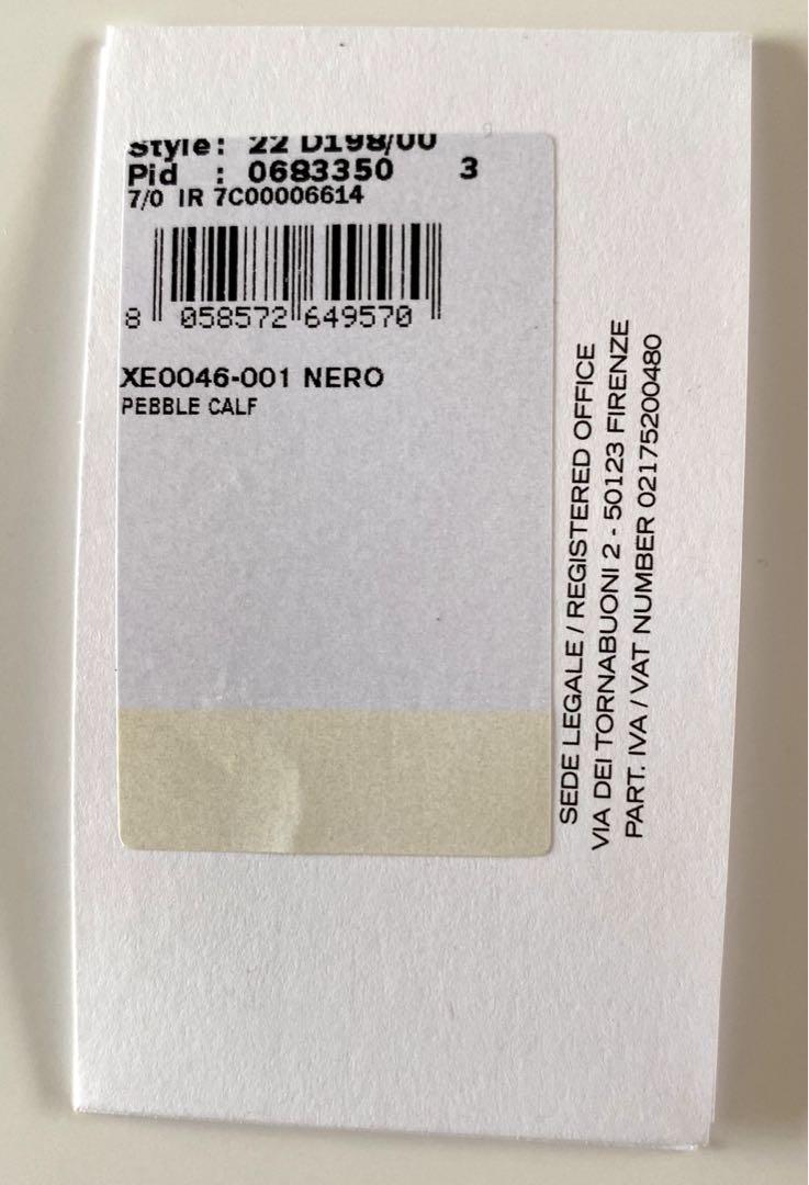 Salvatore Ferragamo ミニ財布 黒 レザー・新品未使用
