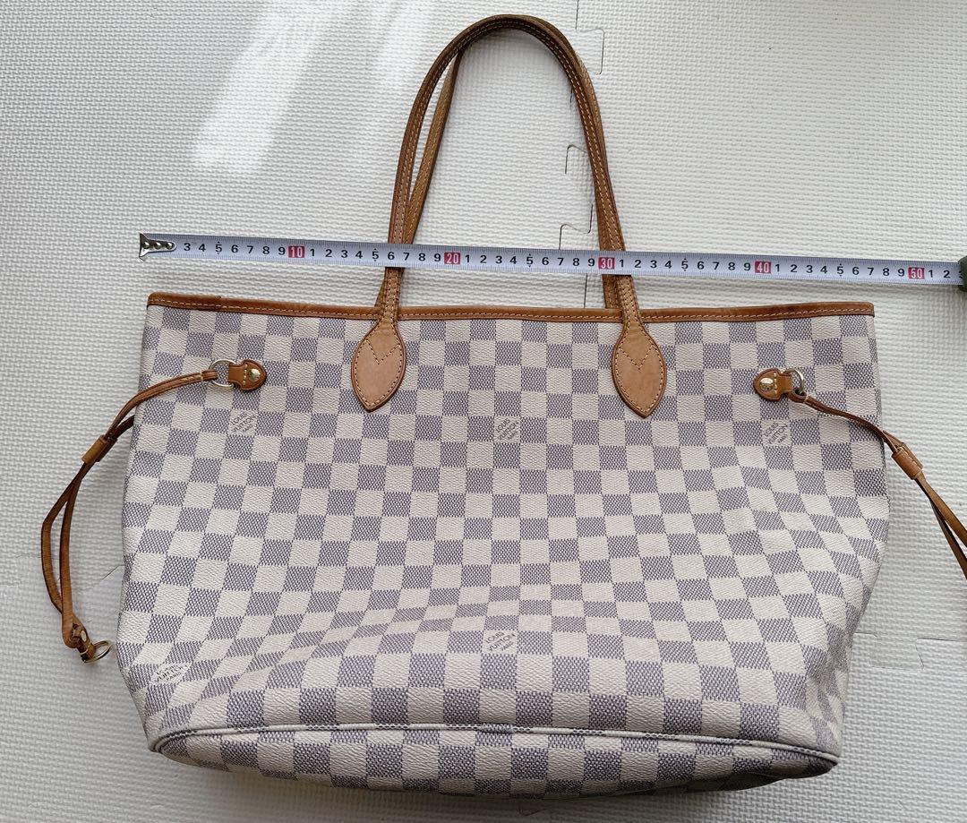 ルイヴィトン　 LOUIS VUITTON ネヴァーフルMM ダミエ・アズール