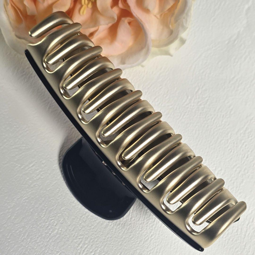 アレクサンドルドゥパリ VENDOME L クリップ キラキラ ブラック