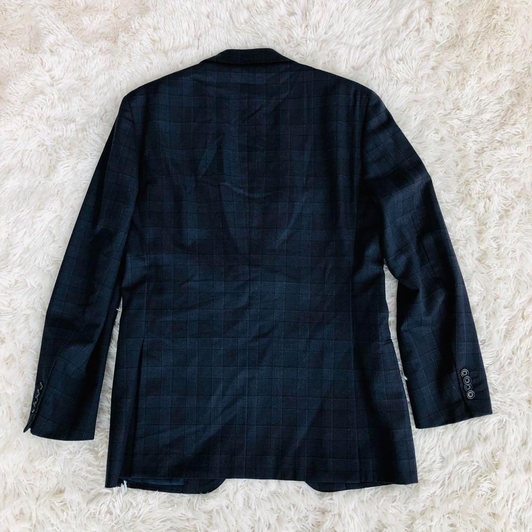 Green Label Relaxing×GUABELLOグレンチェックスーツ