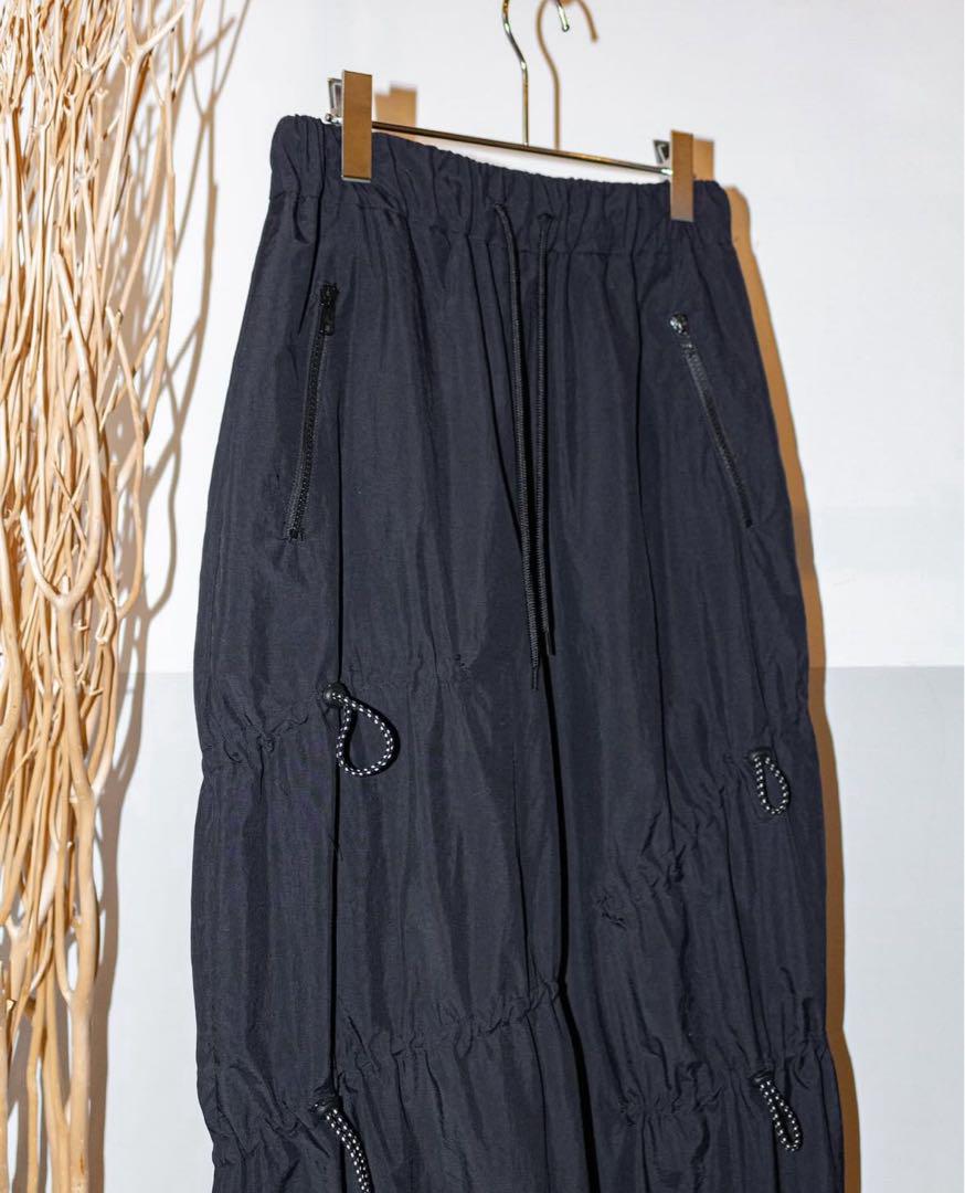 00s japan label crazy string nylon pants
