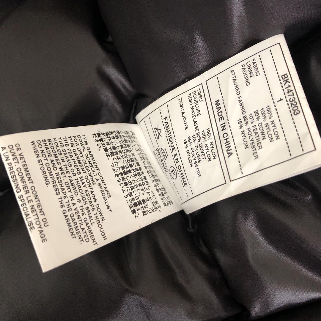 ホワイトマ♗ White Mountaineering BLK GORE-TEX ダウン gaHVS-m25768009502 ケットにな