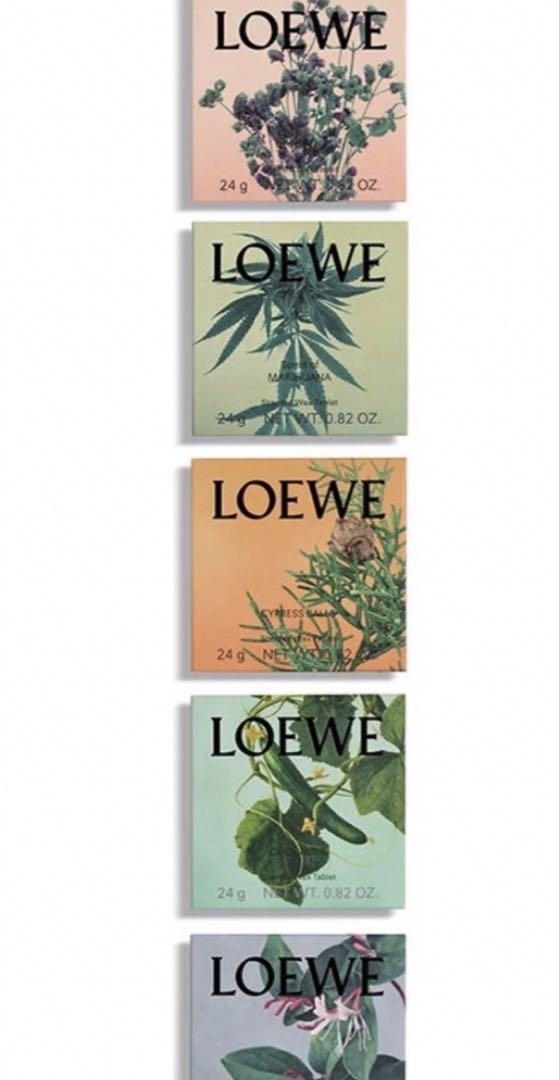 【新品未使用】 ショッパー付　ロエベ　LOEWE  ルームフレグランスキャンドル LOEWE】ハニーサックルキャンドル ギフトにも フレグランス