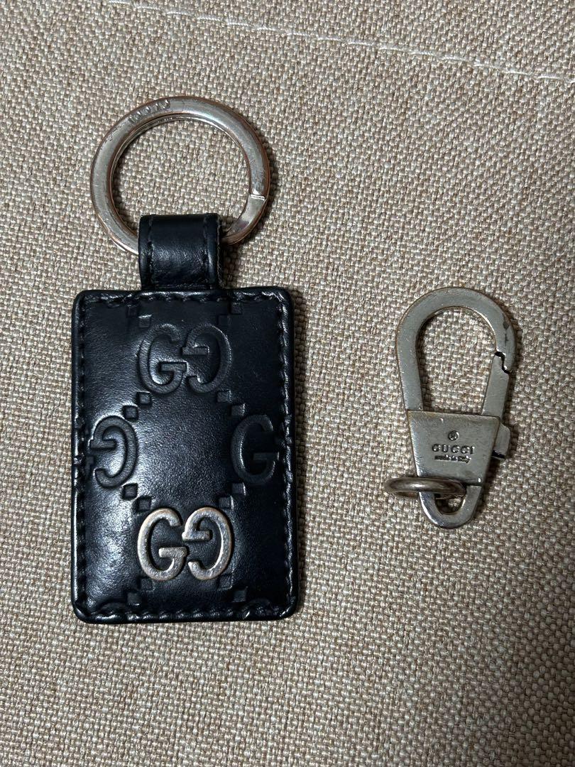 VUITTON キーリング バックチャーム ブラック シルバー M66268 VUITTON キーリング バックチャーム ブラック シルバー M66268