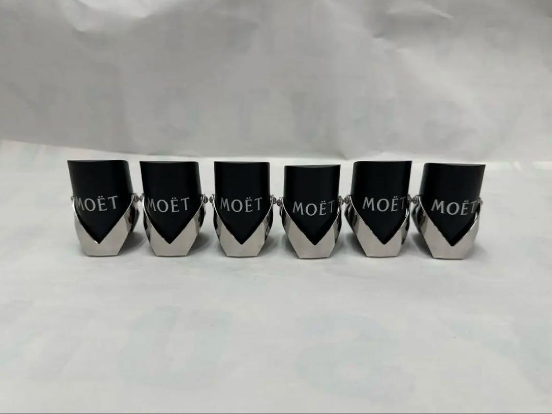 MOËT & CHANDON シャンパンストッパー 6個セットコップ・グラス・酒器