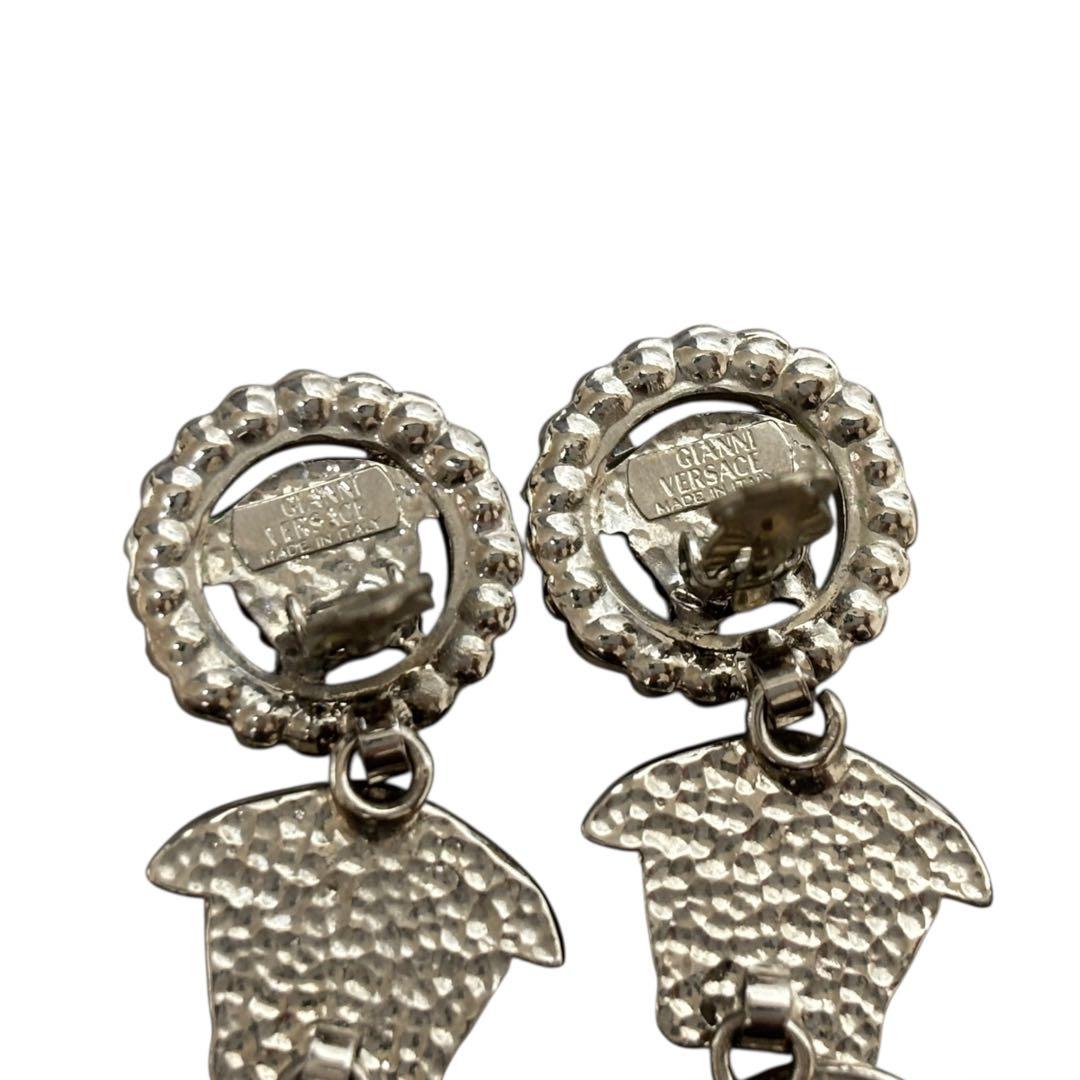 希少　VERSACE ヴェルサーチ　スイング　イヤリング　メデューサ