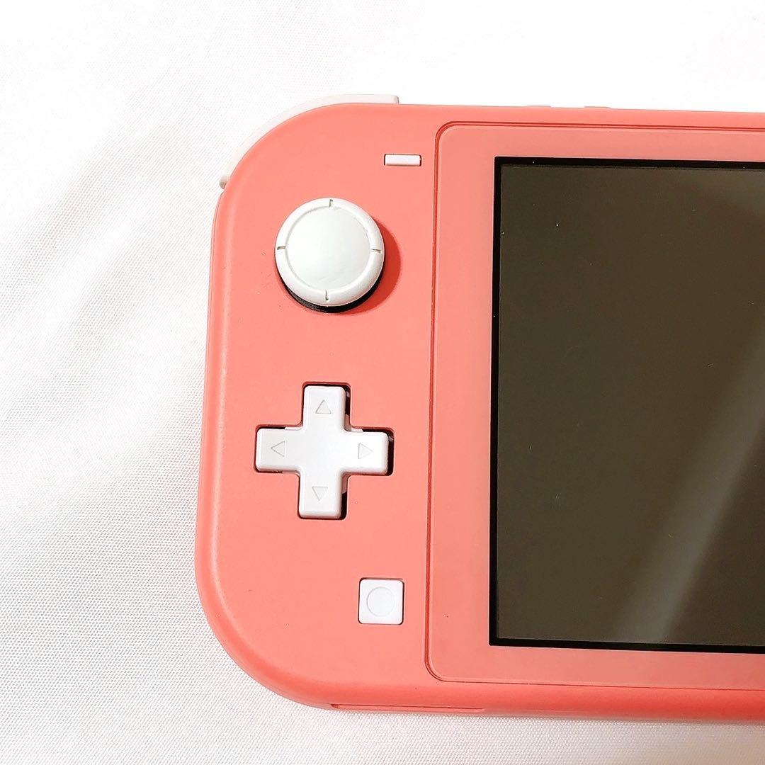 NintendoSwitchLite コーラルピンク 本体 動作確認/初期化済み