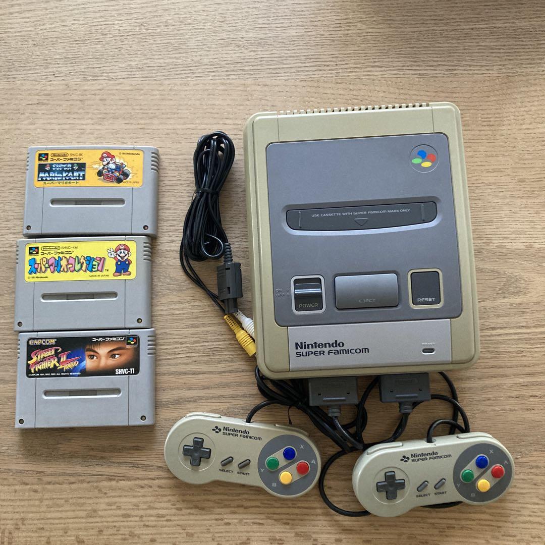 スーパーファミコン（初期）※電源アダプタ無し ジャンク スーパーファミコン ACアダプター無し - メルカリ